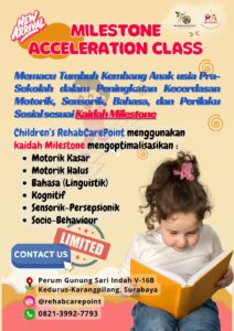 skrining dan rehabilitasi medis untuk mengobati dan mencegah gangguan tumbuh kembang anak